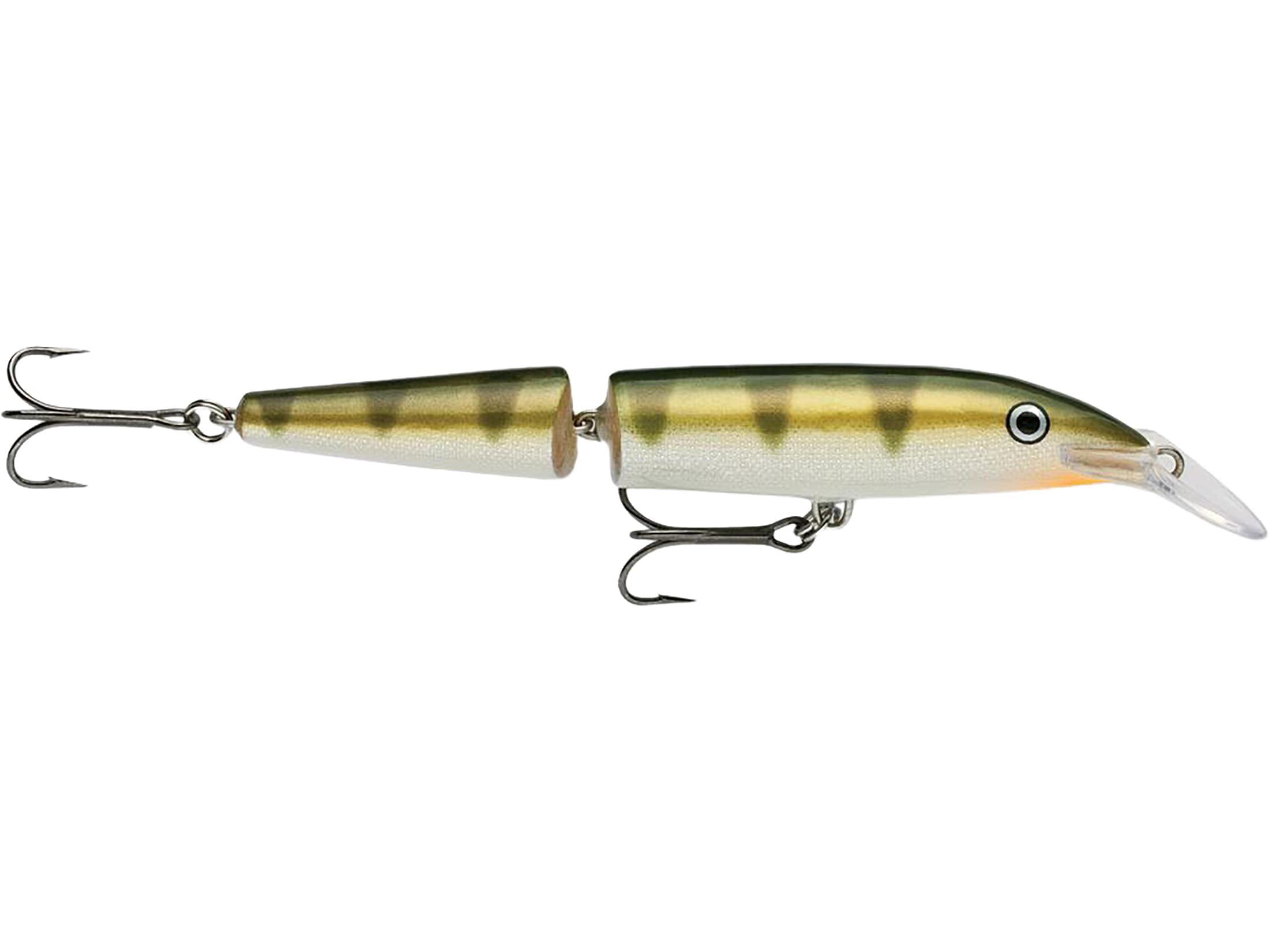(2 pack) Rapala Jointed Minnow 13 Fishing Lure 5.25" 5/8oz Yellow Perch