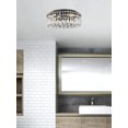 thumbnail image 2 of Elegant Lighting Maxime 16 Pouces Plafonnier Encastré à 5 Lumières en Cristal Royal, 2 of 9