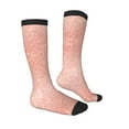 thumbnail image 3 of Balery Rose Gold Glitter Fun Novelty Socks Men'S Women'S Crew Socks Funny Crazy Novelty Socks Quirky And Cool Socks, 3 of 9