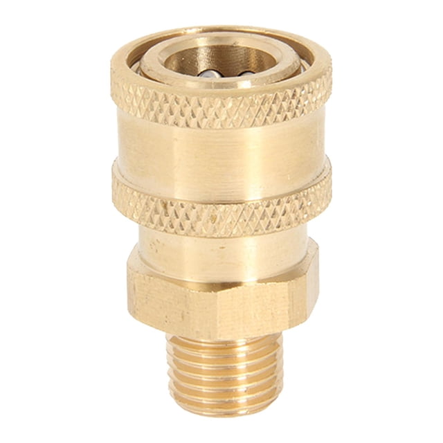 Adaptador de hidrolavadora Conector rápido Convertidor de alto rendimiento Accesorio rápido Oro S