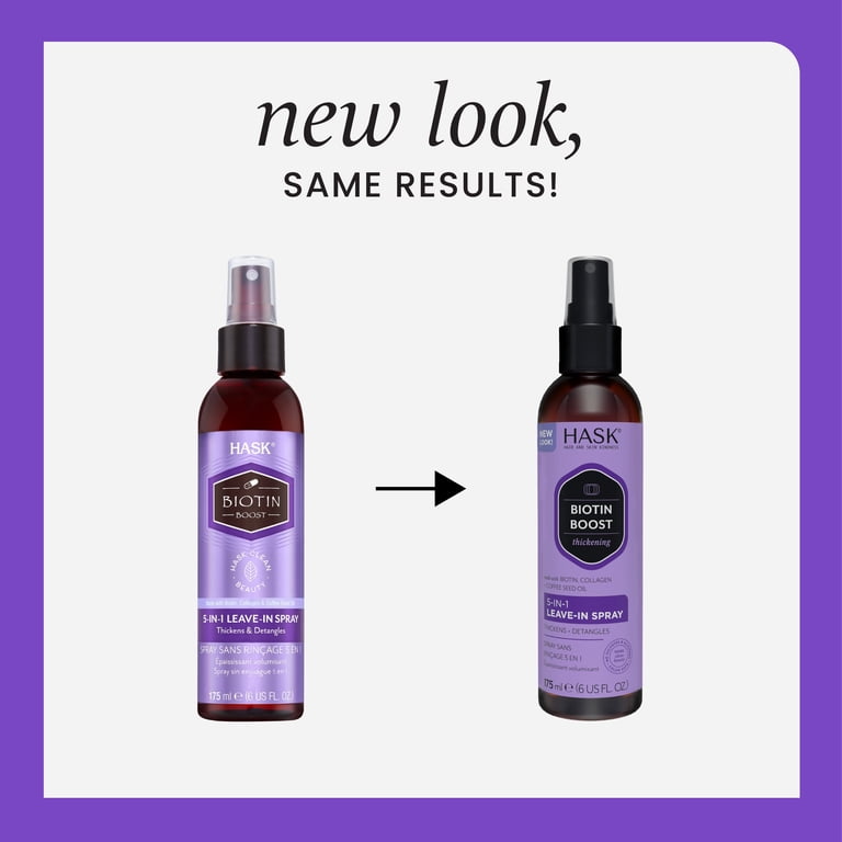 Hask Biotin 5In1 Leave In Spray, 6 Oz. - Walmart.com