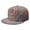 Ethnic Mandala, variant on Ethnic Chic Flat Visor Hat - Adjustable Full Panel Snapback Cap with Colorful Retro Pattern for Urban Fashion
