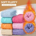 thumbnail image 5 of Loritta Secret 7 Pairs Fuzzy Socks for Women Winter Warm Womens Cozy Non Slip Socks with Grippers, 5 of 6