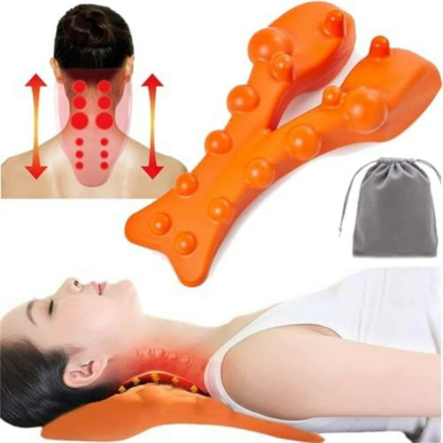 Therapoint Massage Tools & Trapezius Reliever for Neck Tension Trigger Point Stretcher Design for Deep Tissue Relieflylab Neck Stretcher and Trapezius Massager