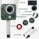 thumbnail image 2 of Ultrasonic Cat Repeller, Outdoor Cat Repeller with Solar Power and USB Charging, Waterproof, Animal Repellent for Garden/Yard, Effective Against Cats, 2 of 4
