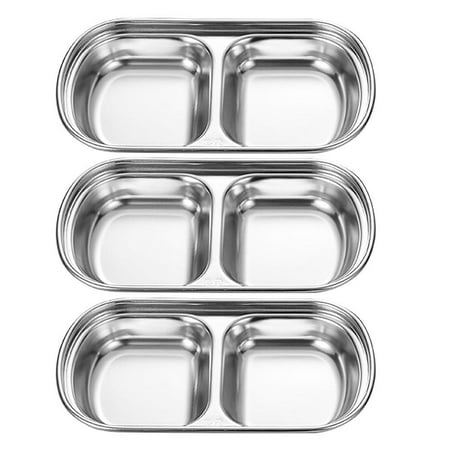 

Fovolat 4Pcs Stainless Steel Sauce Dishes 4Pcs Sauce Dipping Bowls Sushi Dipping Bowl Saucers Mini Appetizer Plates Seasoning Dish Saucer Plates Stackable efficiently