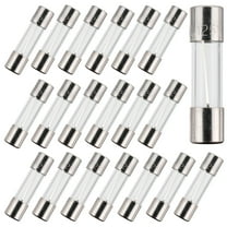 JESOT F4AL125V, 5x20mm 5A, 125V Fast-Blow Glass Electrical Fuse 20 Pieces Pack