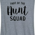 thumbnail image 3 of Instant Message - Part Of The Aunt Squad - Women's Racerback Tank Top, 3 of 6