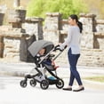 thumbnail image 2 of Graco Modes Element LX Travel System | Includes Baby Stroller with Reversible Seat, Extra Storage, Child Tray, One Hand Fold and SnugRide 35 Lite LX Infant Car Seat, Lynwood, 2 of 5