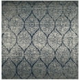 thumbnail image 4 of SAFAVIEH Madison Leighton Geometric Runner Rug, Navy/Silver, 2'3" x 14', 4 of 10