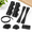 Black-2 set, variant on Black-2 set Louver Bracket Kit DIY Deck Sunblind System Hardware