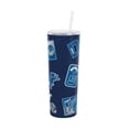thumbnail image 2 of Logo Brands Detroit Lions 30oz Dreamweave Straw Tumbler, 2 of 2