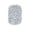 Gray, variant on 6-Pack Quick-draining PVC Soap Dish, Non-slip Soap Saver Pad For Bathroom/Kitchen, Oval Shape Bar Soap Holder, 4.5"×3"(Gray)