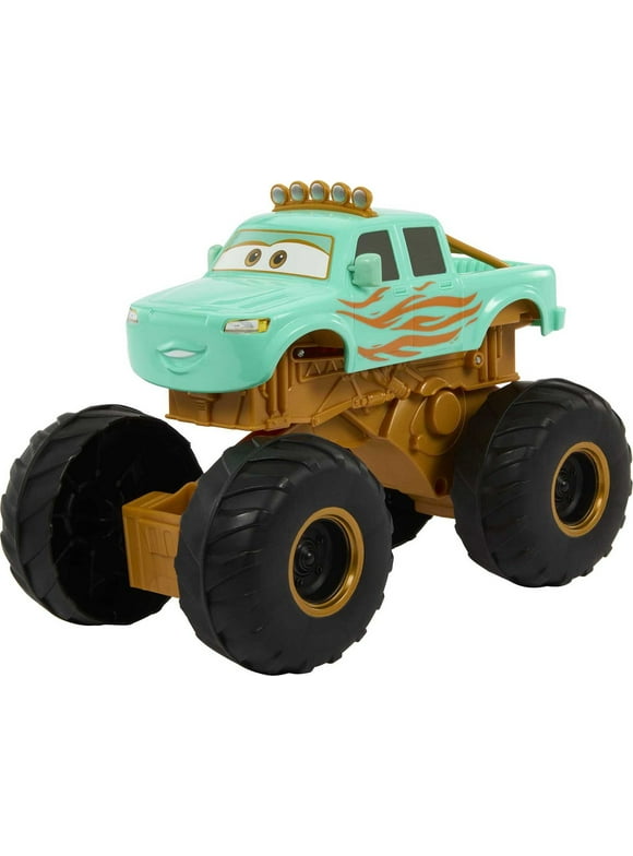 Disney Pixar Cars On The Road Circus Stunt Ivy Toy Vehicle, Jumping Monster Truck
