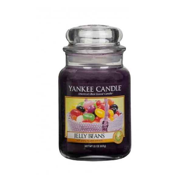 Yankee Candle Easter JELLY BEANS Large Classic Jar Candle 22oz