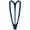 Blue, variant on ZToonmas Men's Leotard Bodysuit Thong Hanging Neck Integrated Jumpsuit Underwear for Intimate Wear