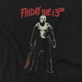 thumbnail image 2 of Friday The 13Th T-Shirt Chchch Ahahah Unisex Graphic Tee For Men & Women, 2 of 7