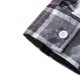 thumbnail image 3 of Camisas De Para Hombre Camisa informal de otoño e invierno para hombre, camisa de manga larga con cuello encapuchado y estampado a cuadros, blusa (Grey, XXL), 3 of 6