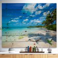 thumbnail image 2 of Design Art - Tropical Beach with Palm Shadows, 2 of 5