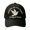 Black, variant on Lynono Classical Baseball Hat Travel Outdoor Sunhat For Adults Embroidered Peace Symbol Color Option Duck Tongue Cap