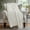 White, variant on Soft Thick Double Layer Raschel Blanket, Winter Warming Bed Throw, Ultimate Comfort for Beds Sofas, Heavyweight Plush Design, Machine Washable Durable, Multiple Colors