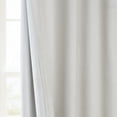 thumbnail image 5 of Half Price Drapes Birch Grommet Faux Linen Room Darkening Curtains for Bedroom & Living Room Curtains (1 Panel),  Grommet Curtains & drapes, 50W X 96L, 5 of 9
