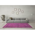 thumbnail image 3 of Ahgly Company Indoor Rectangle Abstract Purple Modern Area Rugs, 8' x 10', 3 of 4