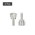 thumbnail image 3 of Tornillos moleteados M3x10mm Latón Niquelado 4uds Unique Bargains, 3 of 5