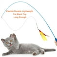 thumbnail image 2 of Keyohome Interactive Cat Toys Retractable Wand Toy and Feather Toys for Indoor Cats to Chase and Exercise,Telescopic Cat Fishing Pole Toy,12Pcs, 2 of 9