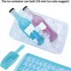 thumbnail image 3 of SAYOO Kit de moldes para hacer hielo, bandeja de cubitos de hielo de 55 compartimentos divididos con pala de tapa de cesta, accesorio de barra de cocina SAYOO  Moda, 3 of 7