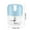 Blue, variant on Augper Clearance Ice Crusher Shaver Electric Ice Crusher Small Ice Crusher Shaved Ice Machine for Home Portable Ice Crusher-Suitable for Home Fast Food Outlets Restaurants (White, 5.12x3.27inch)