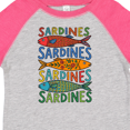 thumbnail image 4 of Inktastic Colorful Sardines Art Boys or Girls Toddler T-Shirt, 4 of 5