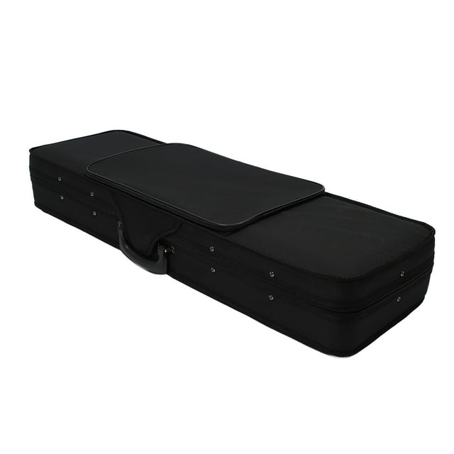 Violin Hard Box, Rectangle 4/4 Lightweight Protective Violin Hard Case Oxford Cloth Foam for Gift