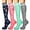 4 Pairs Animal Pattern, variant on NICELF Compression Socks for Women & Men, 20-30 mmHg Knee High Stockings, 4 Pairs Support Circulation Socks for Nurse, Travel, Athletic, Cycling