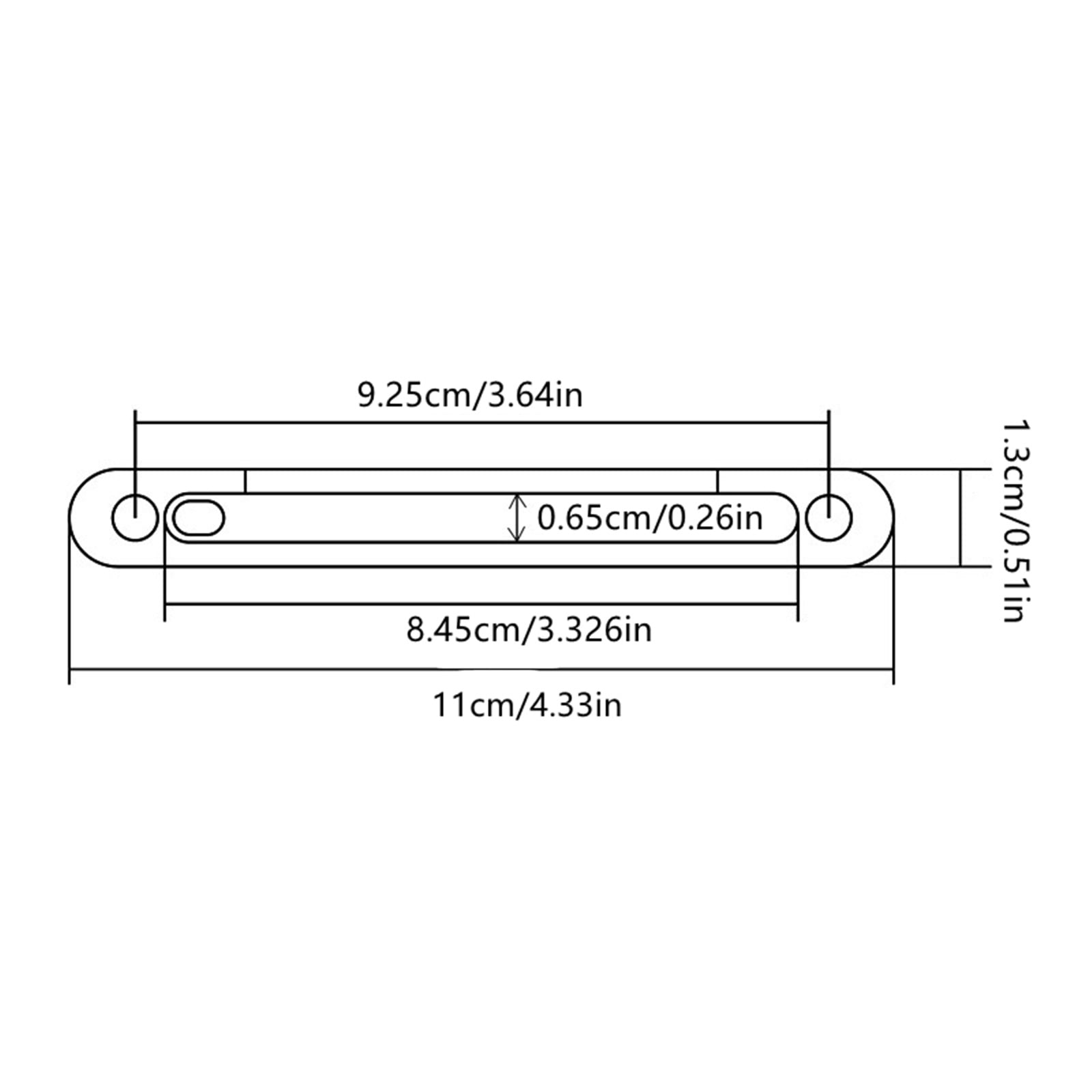 APPLAYERR 6-String Bass Guitar Saddle Bridge Piezo Pickup Stable Structure Wooden Material For Acoustic Bass Modification