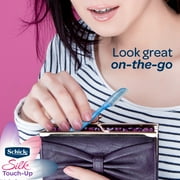 Schick Hydro Silk Touch-up Multipurpose Exfoliating Face Razor and Eyebrow Shaper with Precision Cover, 9 Ct