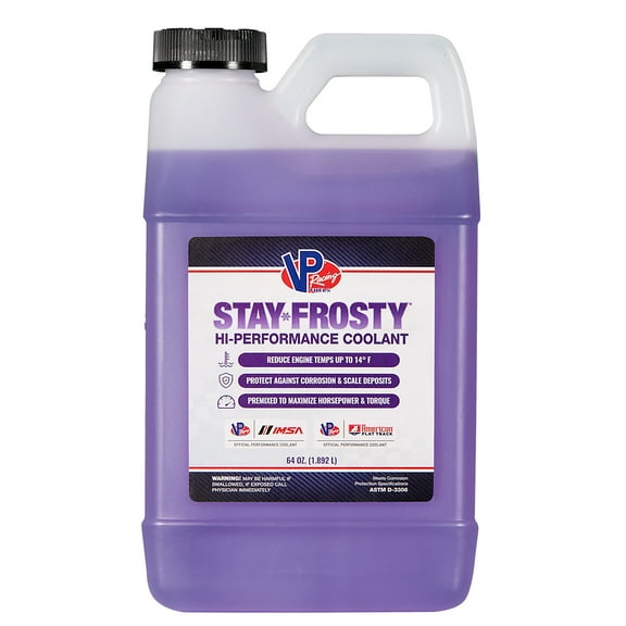 VP Racing Fuels Stay Frosty High Performance Engine Coolant, 64 Ounces