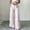 Pink, variant on Women's Elegant Striped Wide Leg Pants – Double Button High Waist Casual Trousers with Pockets for Spring/Summer Blue，M