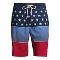 thumbnail image 3 of No Boundaries Men's and Big Men's 9" Sweet Land Boardshorts, 3 of 6