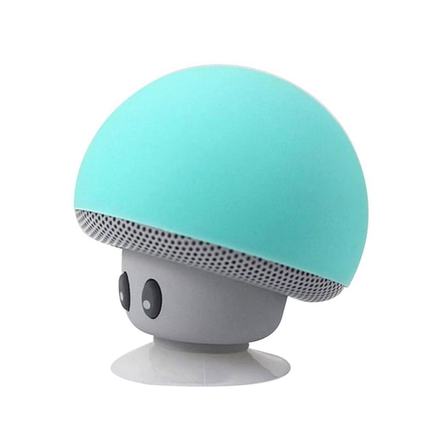 Altavoz Bluetooth Inalámbrico Mushroom Impermeable Succión De Silicona Manos Libres Reproductor De Música Cateissary EL013307-03