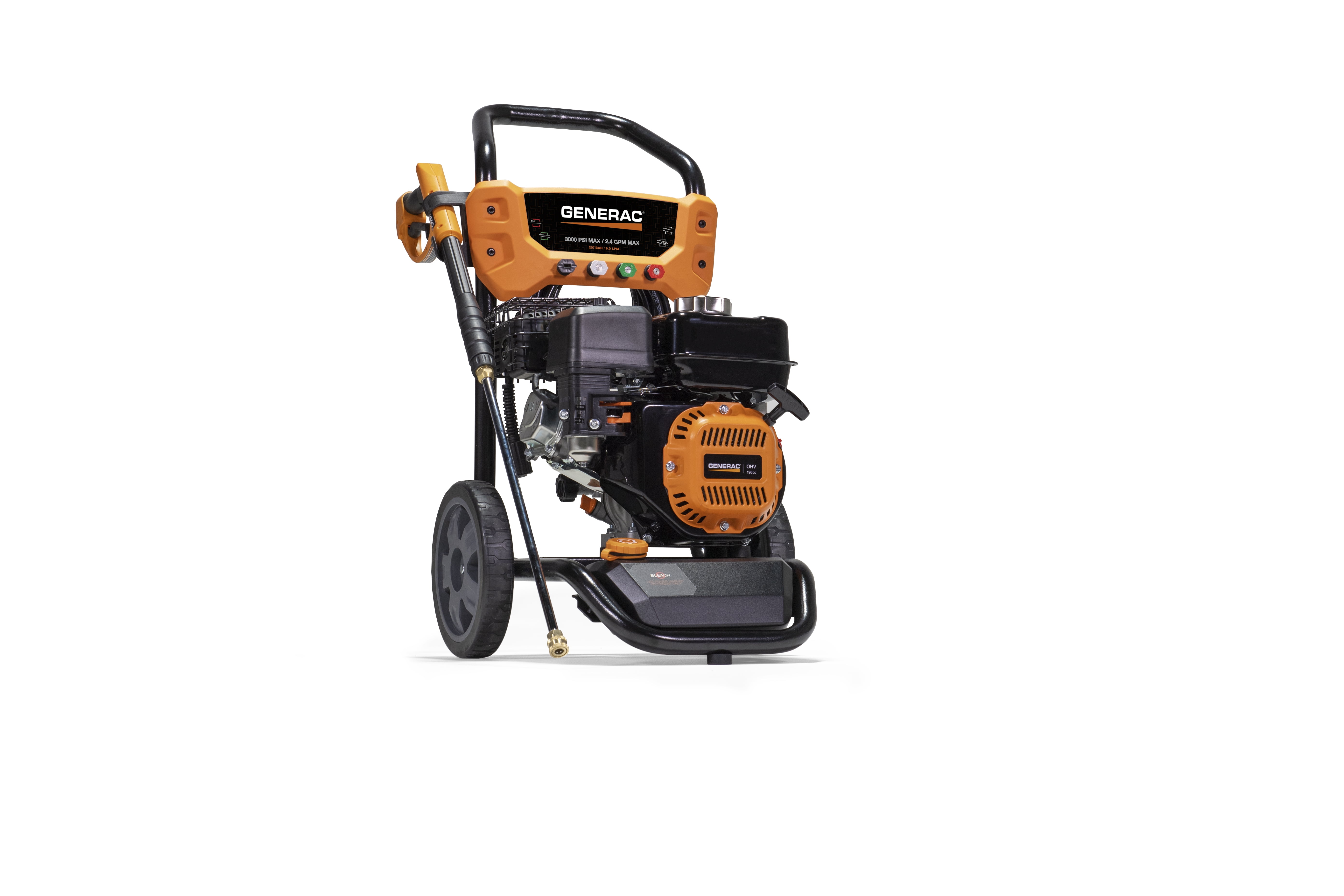 Generac 8896 3000 PSI 2.4GPM Gas Powered Residential Pressure Washer