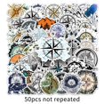 thumbnail image 4 of Pegatinas de vinilo impermeable Compass Anime, 50 unidades/lote, 4 of 5