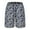 Blue-16, variant on Owordtank Mens Novel Print Summer Bermuda Shorts Casual Beach Drawstring Elastic Waist Pull on Shorts