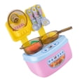 thumbnail image 4 of Simulation Appliances Children Pretending Kitchen Cooking Toys Plastic Kitchenware kitchenware mini Set Gift, 4 of 7