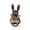 S, variant on Wicker Rattan Easter Bunny Decor Outdoor, Bunny Topiary with Beige Bow Rabbit Statue Farmhouse Rabbit Easter Decorations for Home Porch Garden Spring Decor