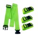 thumbnail image 1 of 4x Corturas de equipaje Cinturas de viaje conector para bolsa de equipaje Sostiene la maleta juntas Corturas de fijación de fijación Cinturas de embal Verde, 1 of 9