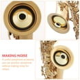 thumbnail image 3 of OULII 1Pc Saxophone Mute Dampener Golden Plastic Accessory for Noise Removal, 3 of 8