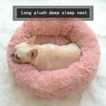 thumbnail image 2 of DABEI Soft Long Plush Cat kennel dog kennel winter warm pet bed Cat Bed Cat Mat Animals Sleeping Sofa, 2 of 12