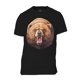 thumbnail image 1 of Camiseta de manga corta Gravity Trading del oso rugido Negro Grande, 1 of 1