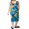 thumbnail image 2 of AMERTEER Femmes Tricot Robe U-Cou Sans Manches devant Été Slim Fit Midi Robe, 2 of 6